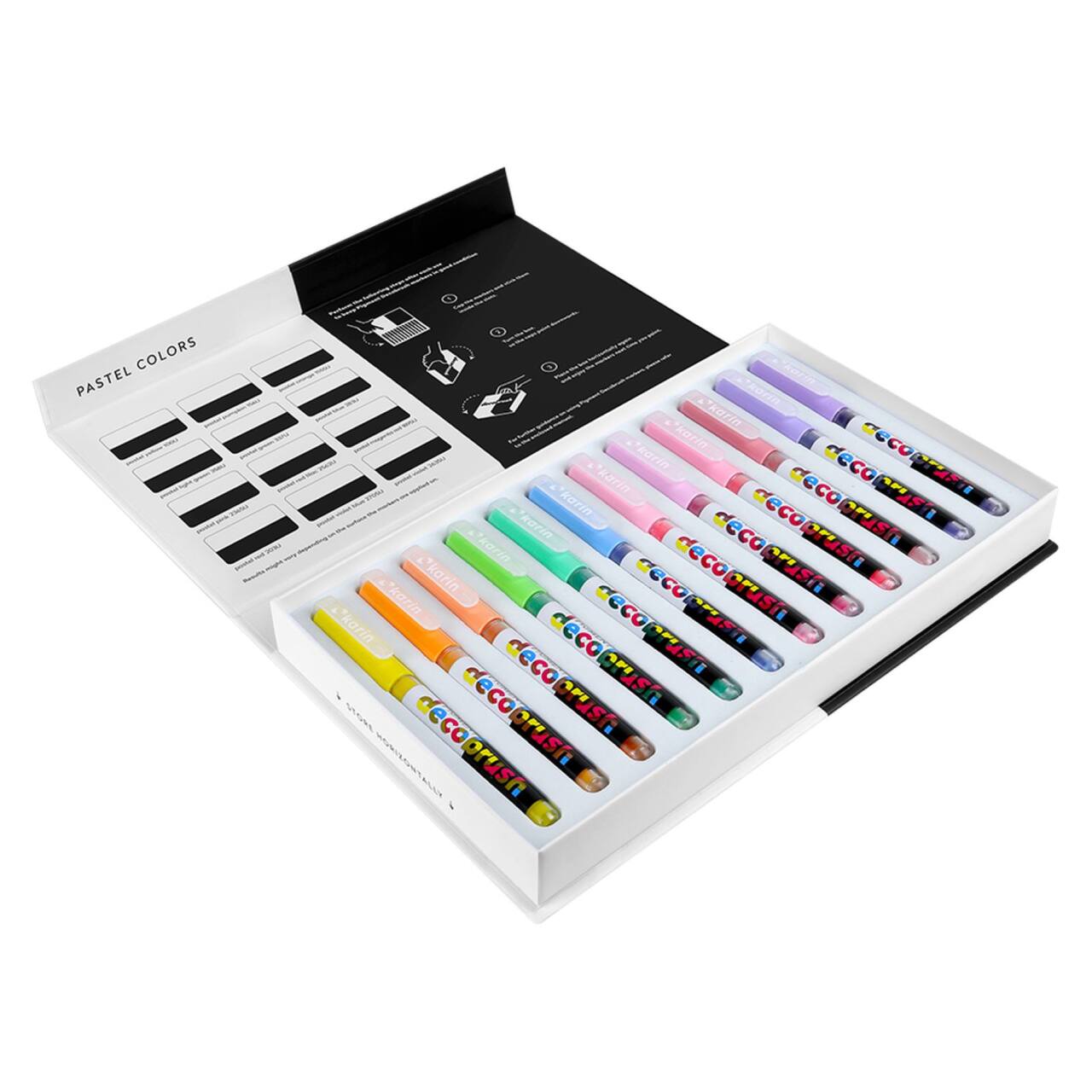 Karin Pigment Decobrush Pastel Colors Collection